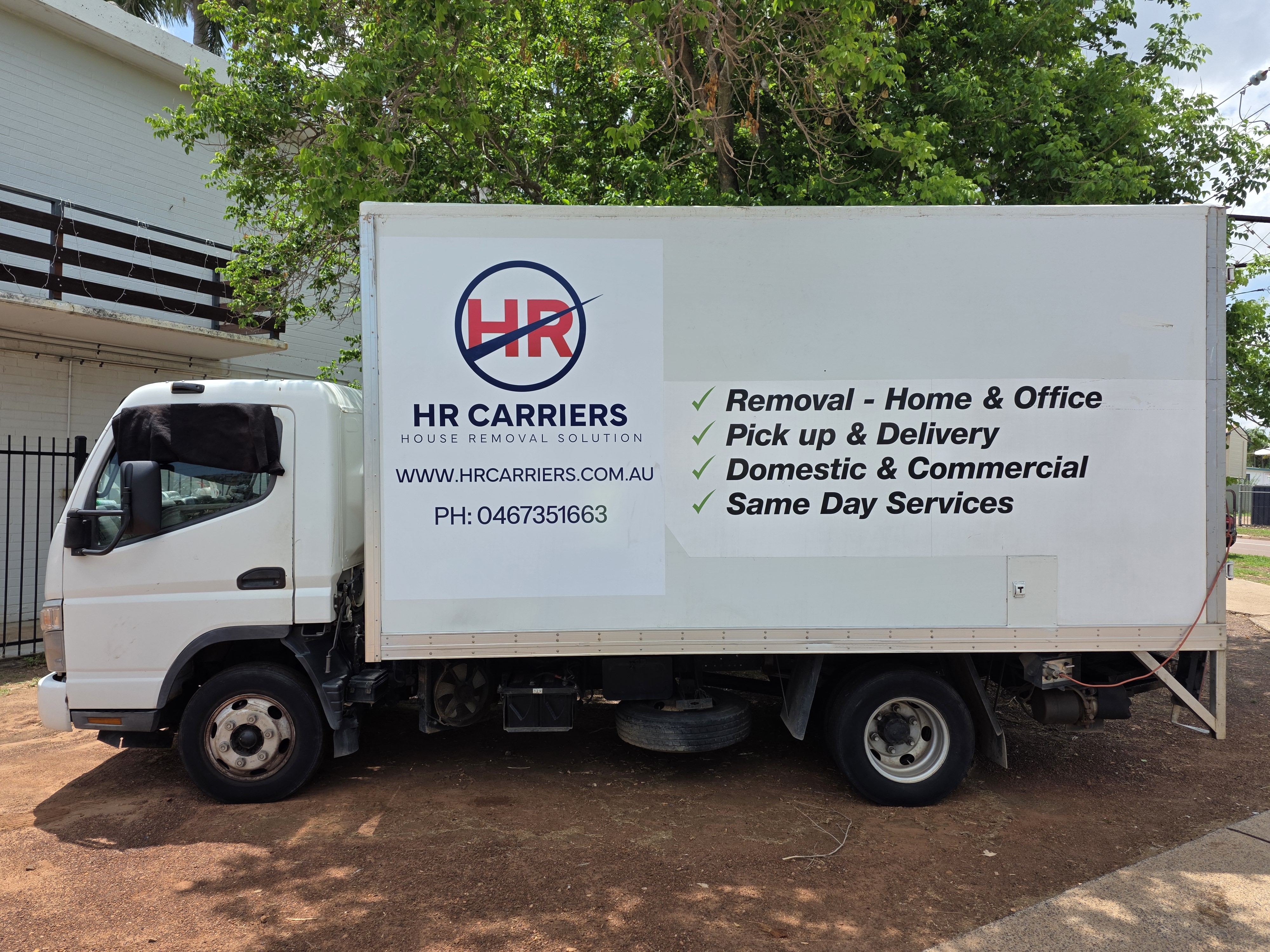 Professional moving team